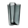 Iittala Aalto Vase Dark Grey 25cm^ Vases | Occasional & Decorator