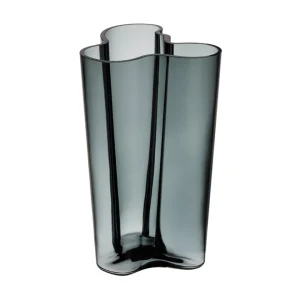 Iittala Aalto Vase Dark Grey 25cm^ Vases | Occasional & Decorator