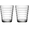 Iittala Aino Aalto Highball Tumblers Clear 330ml / Set 2^ Glassware
