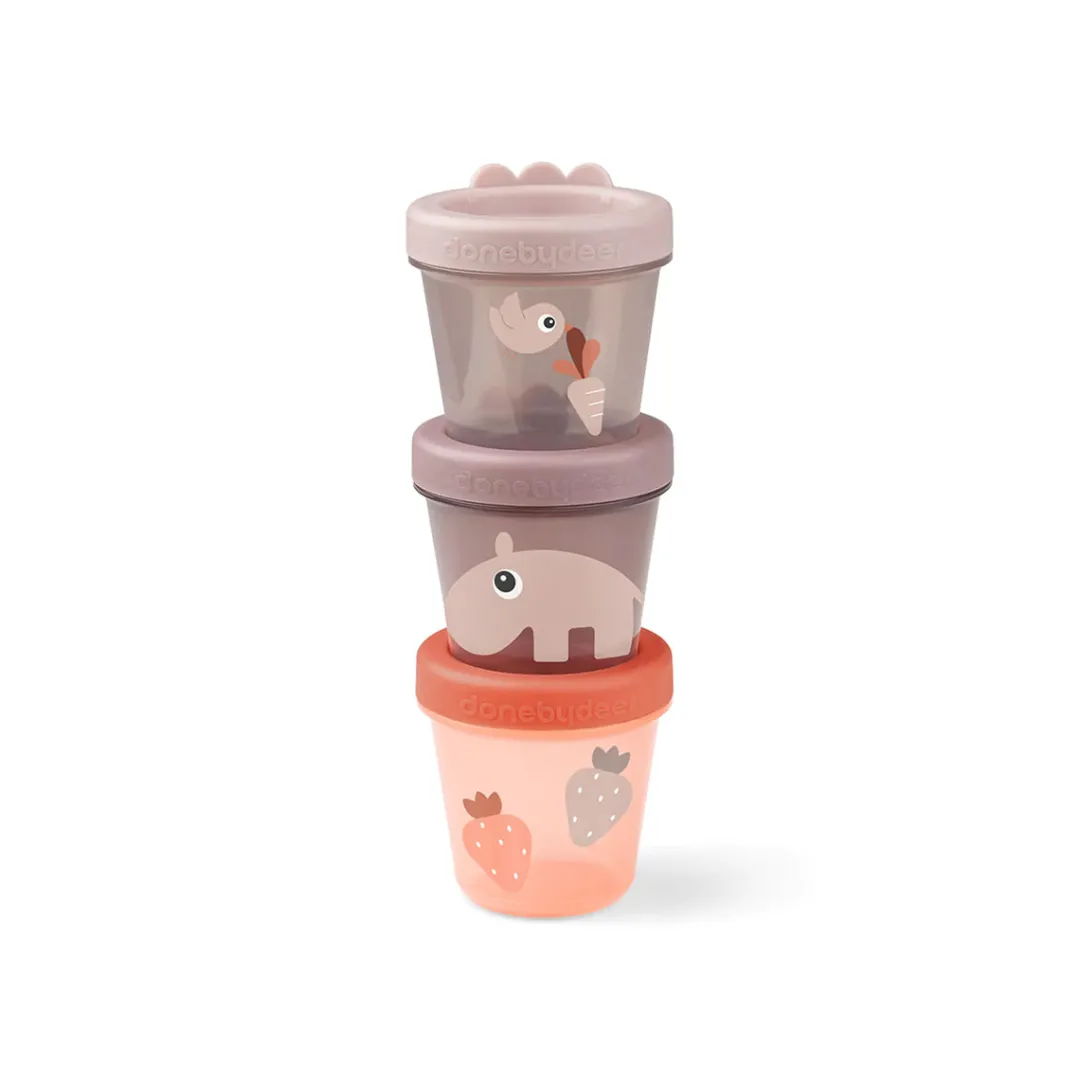 baby_food_container_pack__0-1.webp Done By Deer Baby Food Container 3-Pack - Ozzo - Powder^Kids Eat & Drink