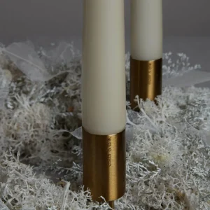 Ester and Erik Candle Stick Matt Gold^ Candles / Candleholders | Christmas Baubles And Decor