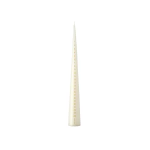 Ester and Erik Christmas Calendar Cone Candle 37cm Ivory No.06^ Candles / Candleholders | Christmas Baubles And Decor