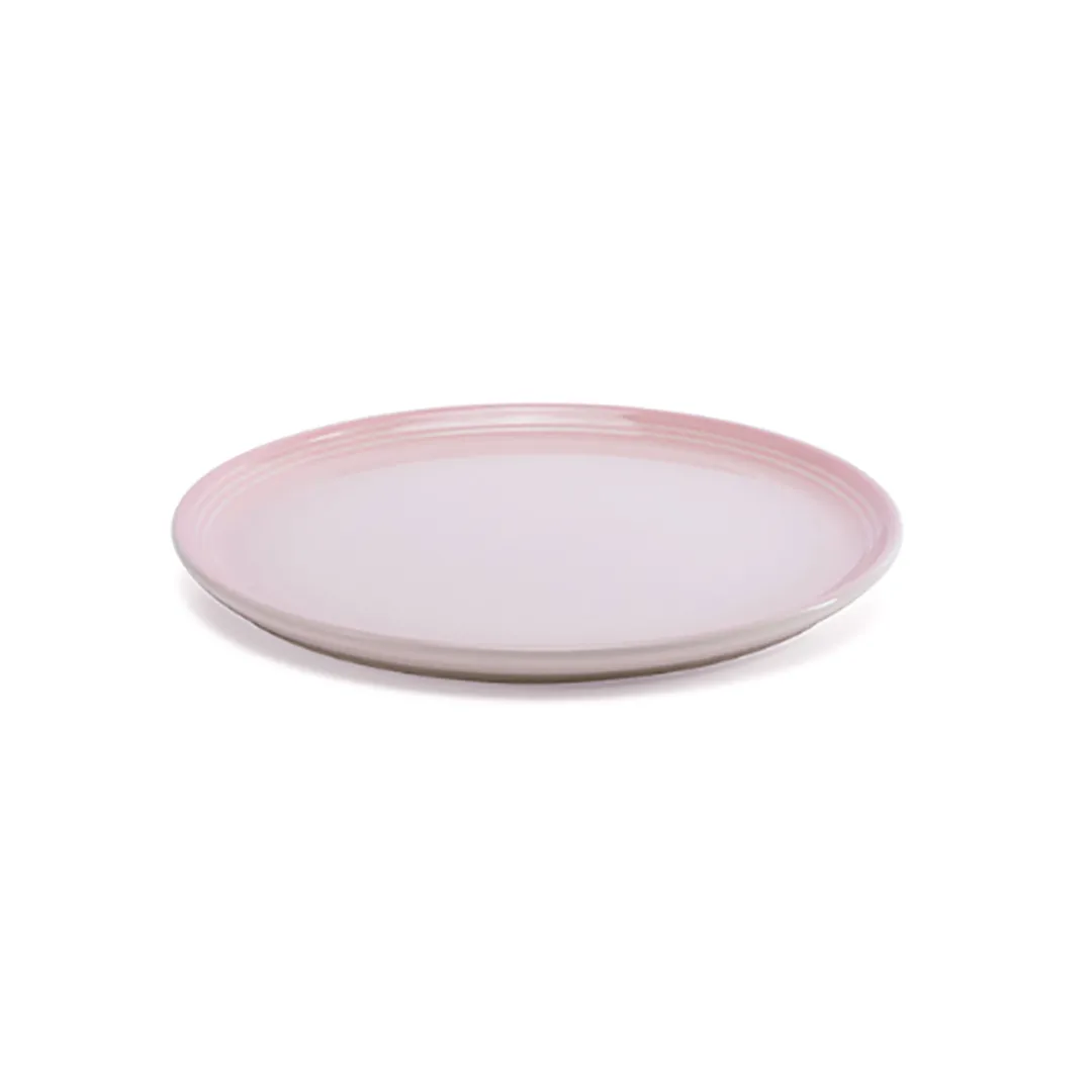 coupe_dinner_plate_shell__0.webp Le Creuset Coupe Dinner Plate Shell Pink 27cm^ Serving