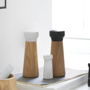 Normann Copenhagen Craft Mill Black Small^ Salt & Pepper