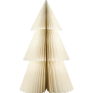 Nordic Rooms Deluxe Paper Tree Standing Off White 95cm^ Christmas Baubles And Decor