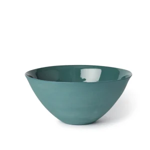 Mud Australia Flared Bowl Large Bottle Green^ Serving | Tableware