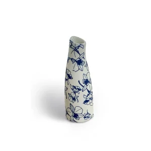 Eucalypt Homewares Floral Blue Bud Vase^ Tableware | Mothers Day