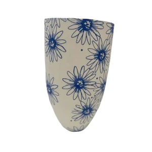 Eucalypt Homewares Floral Blue Elegant Vase Large^ Tableware | Vases