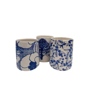 Eucalypt Homewares Floral Blue Gin Sipper^ Mothers Day | Tableware