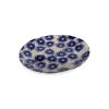 Eucalypt Homewares Floral Blue Large Round Plate 24cm^ Serving