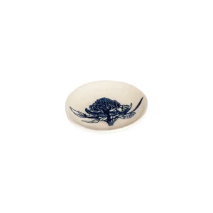 Eucalypt Homewares Floral Blue Small Round Plate 12cm^ Serving | Tableware