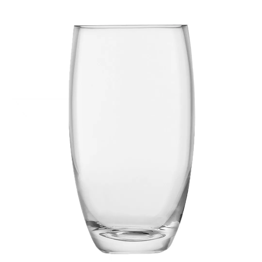 flower_barrel_bouquet_vas_0.webp LSA International Flower Barrel Bouquet Vase Clear 29cm^ Vases | Occasional & Decorator