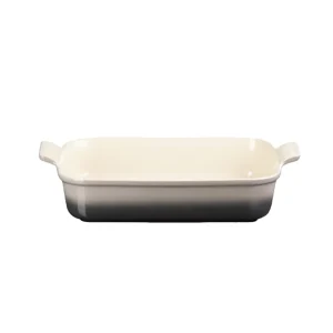 Le Creuset Heritage Stoneware Deep Rectangular Dish Flint 32cm^ Serving | Cookware