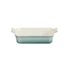 Le Creuset Heritage Stoneware Deep Rectangular Dish Sea Salt 26cm^ Serving | Cookware