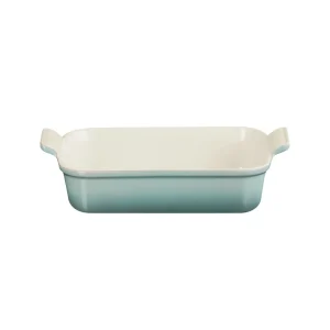 Le Creuset Heritage Stoneware Deep Rectangular Dish Sea Salt 32cm^ Serving | Cookware