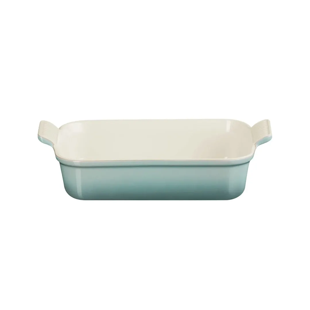 heritage_stoneware_deep_r_0-3.webp Le Creuset Heritage Stoneware Deep Rectangular Dish Sea Salt 32cm^ Serving | Cookware