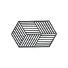 Zone Hexagon Trivet 24cm Black^ Other