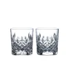 Royal Doulton Highclere Crystal Tumblers / Set 2^ Glassware | Fathers Day
