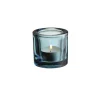 Iittala Kivi Votive Sea Blue^ Occasional & Decorator | Candles / Candleholders