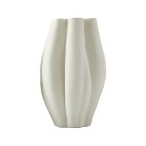 The Foundry La Mer Vase Tall Ivory^ Vases | Occasional & Decorator