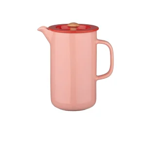 marimekko Oiva French Press Salmon Pink / Tomato Red PRE ORDER^ Tea & Coffee