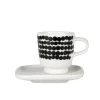 marimekko Oiva Siirtolapuutarha Espresso Cup & Plate^ Tableware