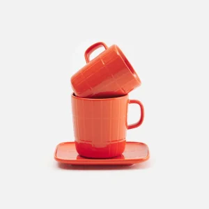 Marimekko Oiva Tiiliskivi Mug Orange^ Tea & Coffee