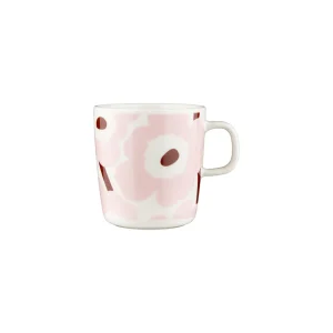 Marimekko Oiva Unikko Chestnut / Pink 400ml^ Tea & Coffee