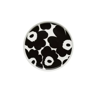 Marimekko Oiva Unikko Monochrome Plate 20 cm^ Tableware