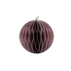 Nordic Rooms Paper Sphere Ornament Lilac^ Christmas Baubles And Decor