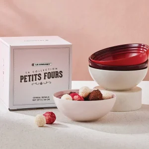 Le Creuset Petite Fours Cereal Bowls Set / 4^ Serving