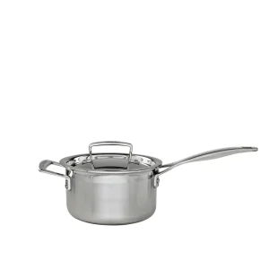 Le Creuset 3-Ply SS Saucepan & Lid 16cm^ Cookware