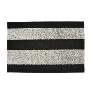 Chilewich Shag Doormat Black & White^ Floor Mats