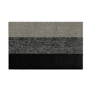 Chilewich Shag Doormat Marbled Stripe Salt & Pepper^ Floor Mats