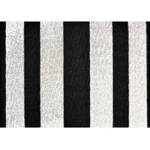 Chilewich Shag Floor Mat Black & White^ Floor Mats