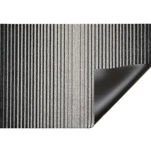 Chilewich Shag Floor Mat Domino Black and White^ Floor Mats