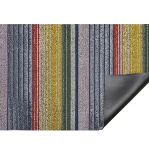 Chilewich Shag Floor Mat Pop Stripe^ Floor Mats