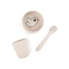 Done by Deer Silicone First Meal Set - Sand^Kids Eat & Drink