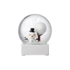Hoptimist Snowman Snow Globe White Large^ Christmas Baubles And Decor