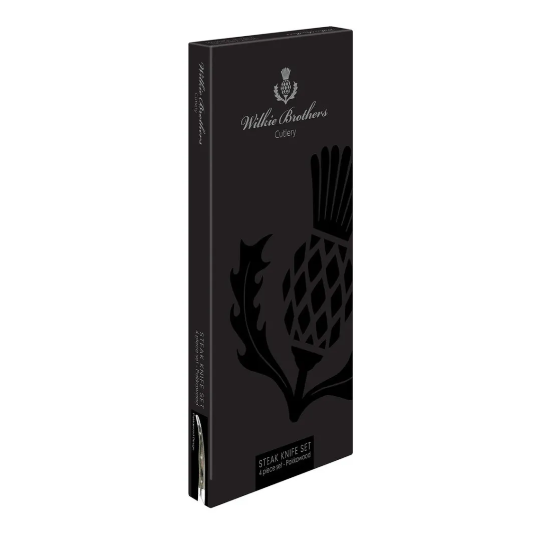 steak_knife_set_mixed_woo_1.webp Wilkie Brothers Steak Knife Set Mixed Wood Set / 4^ Cutlery | Fathers Day