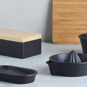 kinto Taku Mortar and Pestle Black^ Other