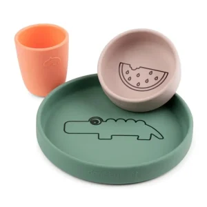 Done by Deer Tasty Dinner Set Croco^Kids Eat & Drink
