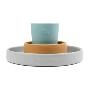 Done By Deer Tasty Dinner Set Elphee^Kids Eat & Drink