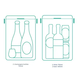 Fieldbar The Drinks Box Parisian Green^ Gifts For Her