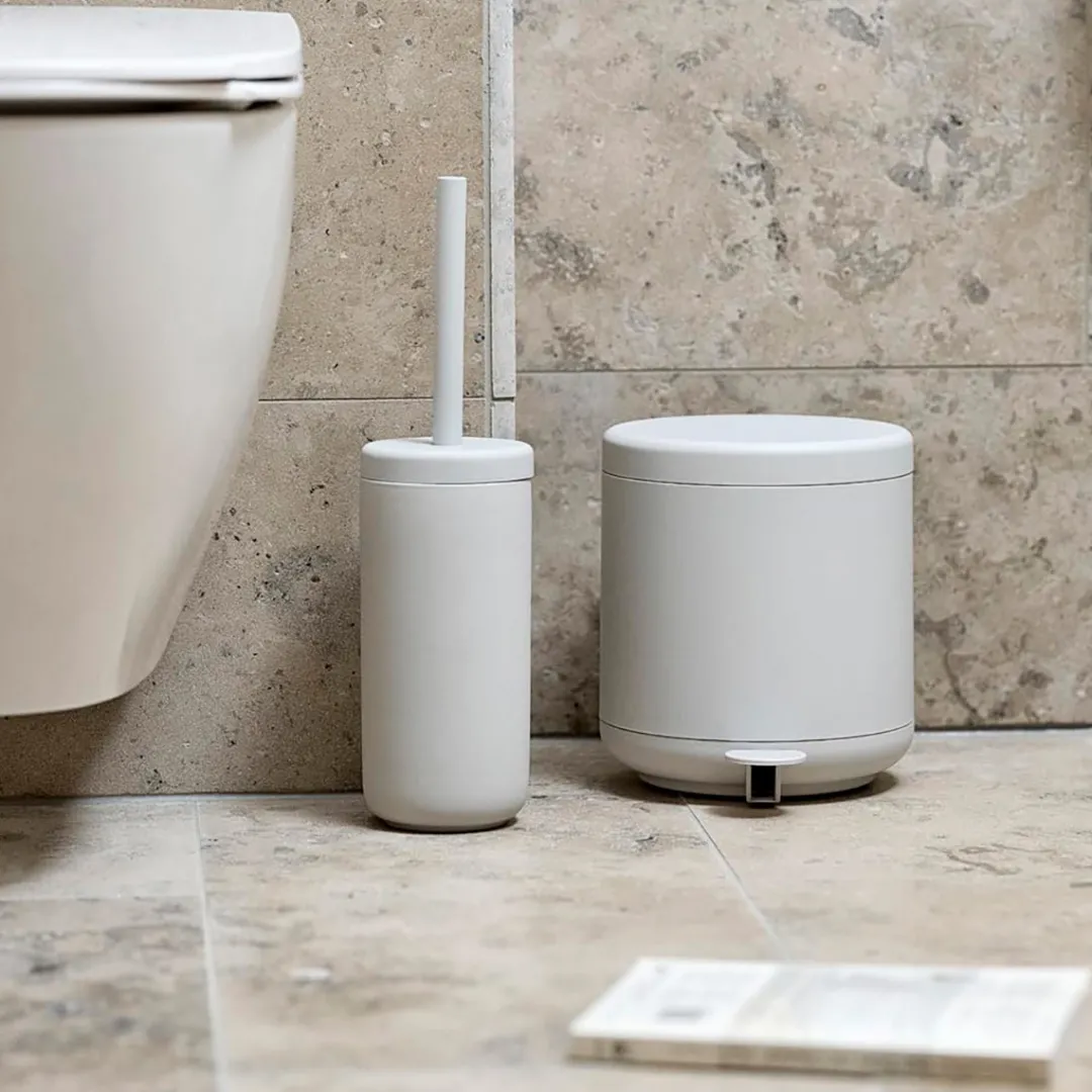 ume_pedal_bin_l_soft_grey_2.webp Zone Ume Pedal Bin 4L Soft Grey^ Bathroom | Other