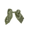 table culture Velvet Clip on Bow Green Large^ Christmas Baubles And Decor